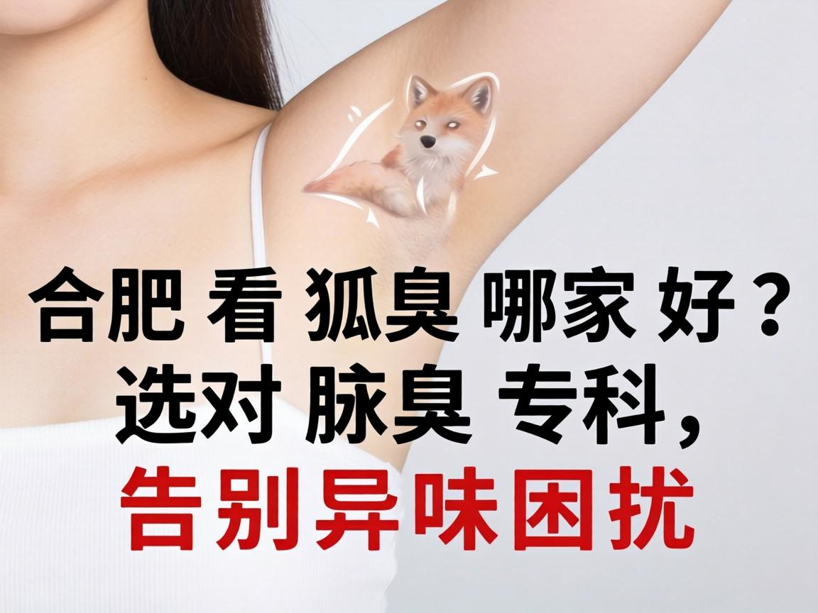 合肥看狐臭哪家好?选对腋臭专科,告别异味困扰 合肥看狐臭哪家好?选对腋臭专科,告别异味困扰