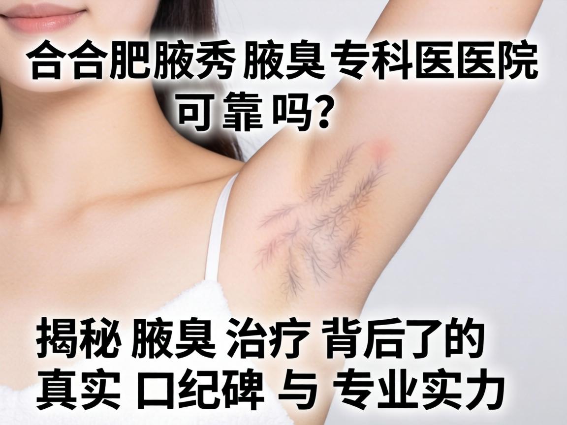 合肥腋秀腋臭专科医院可靠吗?揭秘腋臭治疗背后的真实口碑与专业实力 合肥腋秀腋臭专科医院可靠吗?揭秘腋臭治疗背后的真实口碑与专业实力