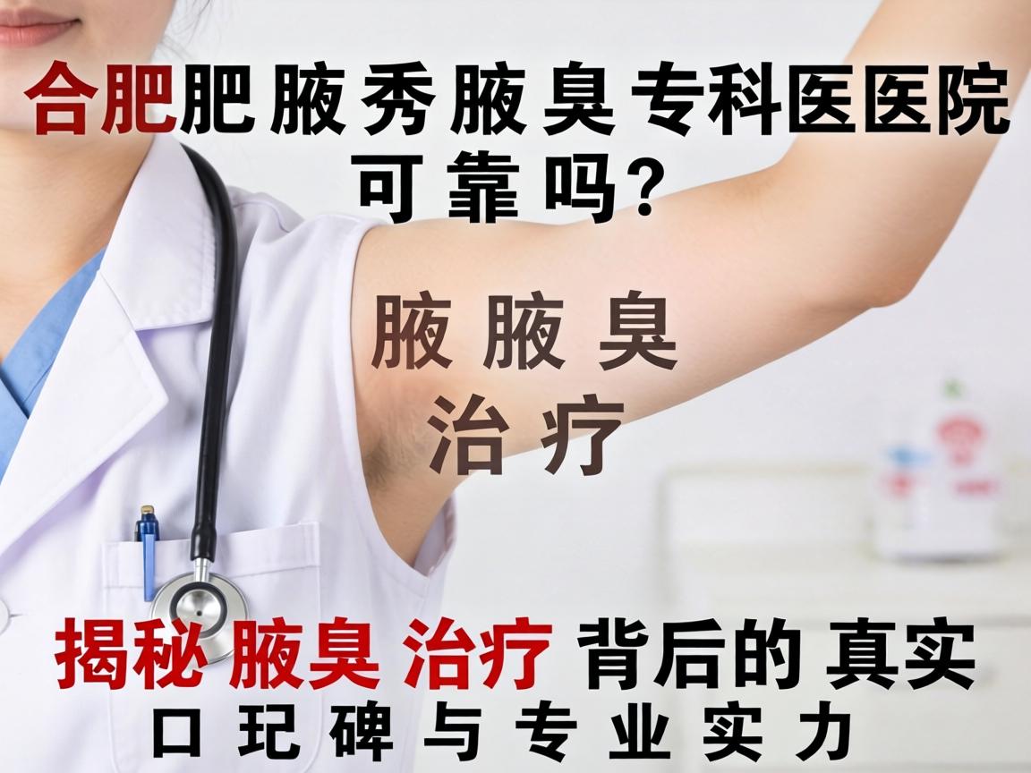 合肥腋秀腋臭专科医院可靠吗?揭秘腋臭治疗背后的真实口碑与专业实力 合肥腋秀腋臭专科医院可靠吗?揭秘腋臭治疗背后的真实口碑与专业实力