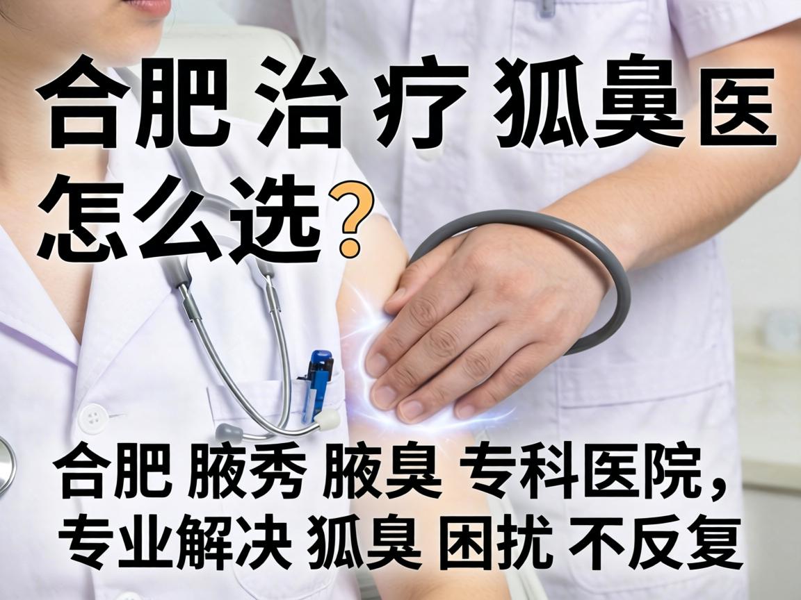 合肥治疗狐臭医院怎么选?合肥腋秀腋臭专科医院,专业解决狐臭困扰不反复 合肥治疗狐臭医院怎么选?合肥腋秀腋臭专科医院,专业解决狐臭困扰不反复
