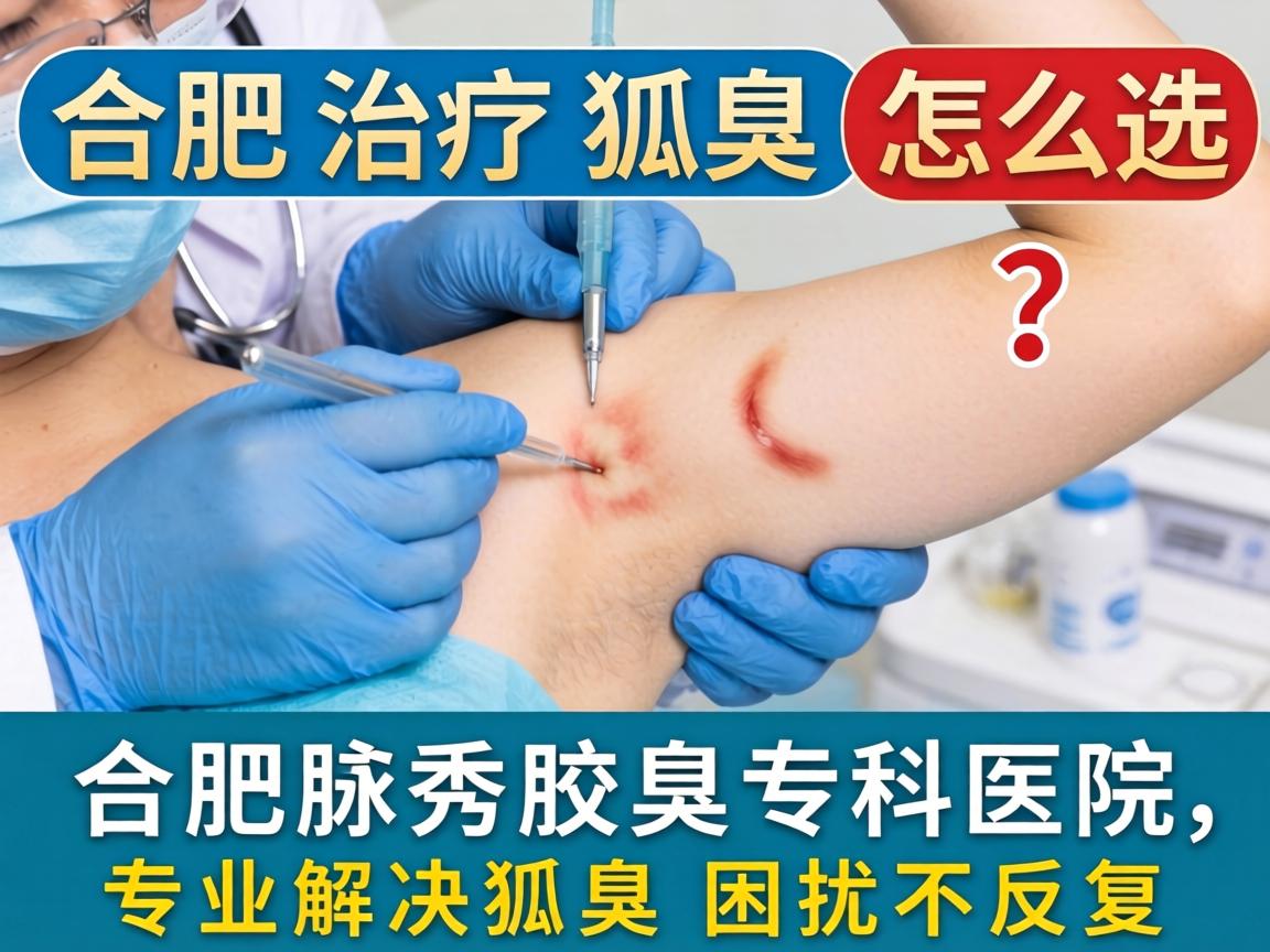 合肥治疗狐臭医院怎么选?合肥腋秀腋臭专科医院,专业解决狐臭困扰不反复 合肥治疗狐臭医院怎么选?合肥腋秀腋臭专科医院,专业解决狐臭困扰不反复