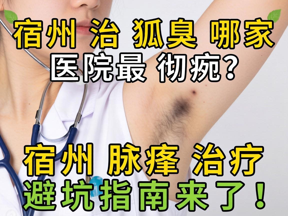 宿州治狐臭哪家医院最彻底?宿州腋臭治疗避坑指南来了! 宿州治狐臭哪家医院最彻底?宿州腋臭治疗避坑指南来了!