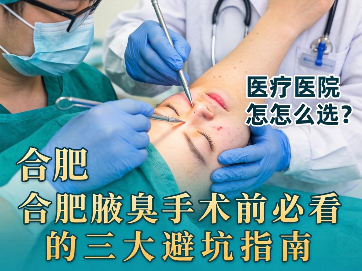 合肥腋臭手术医院怎么选?合肥腋臭手术前必看的三大避坑指南 合肥腋臭手术医院怎么选?合肥腋臭手术前必看的三大避坑指南