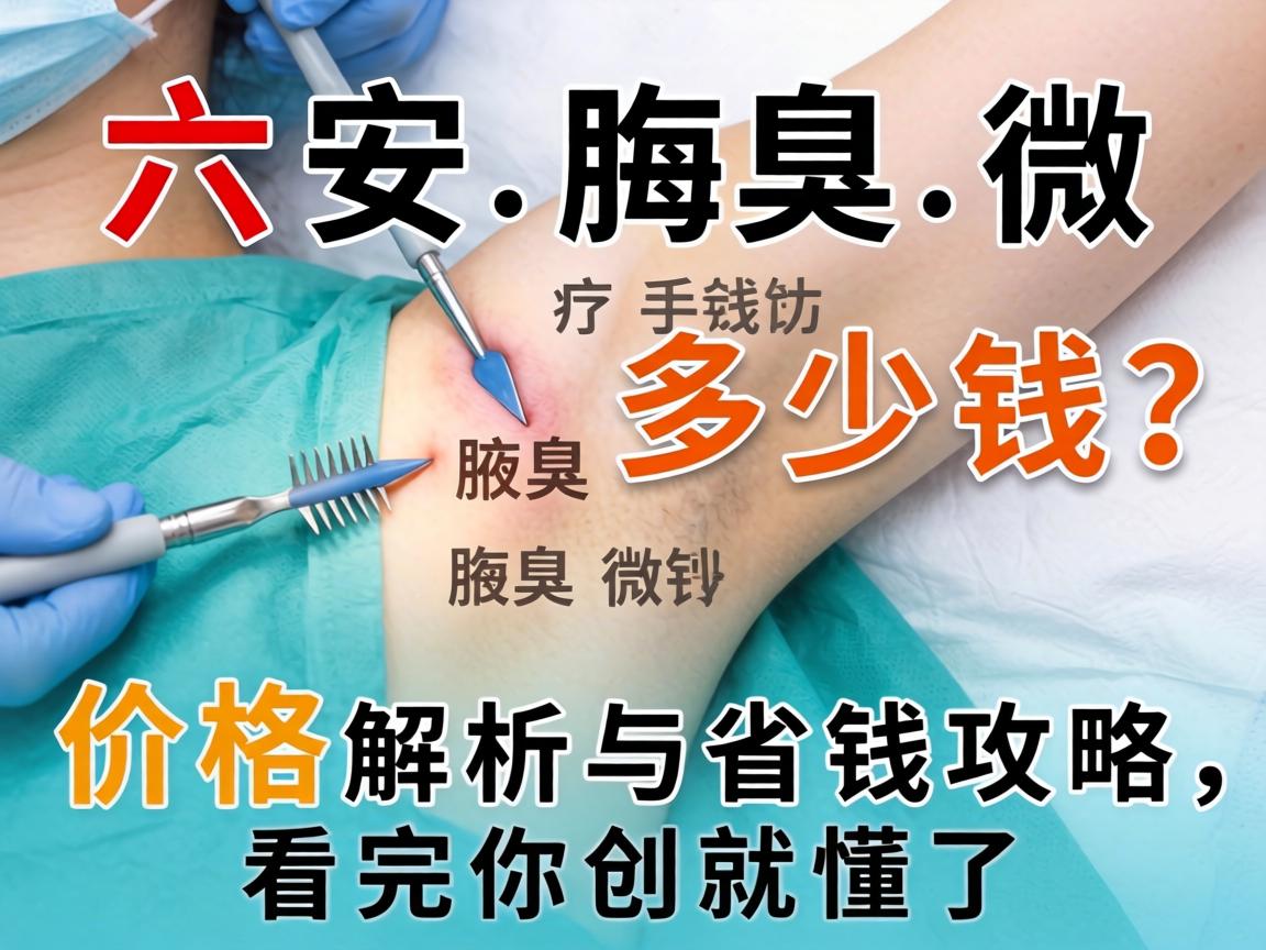 六安腋臭微创手术多少钱？价格解析与省钱攻略，看完你就懂了