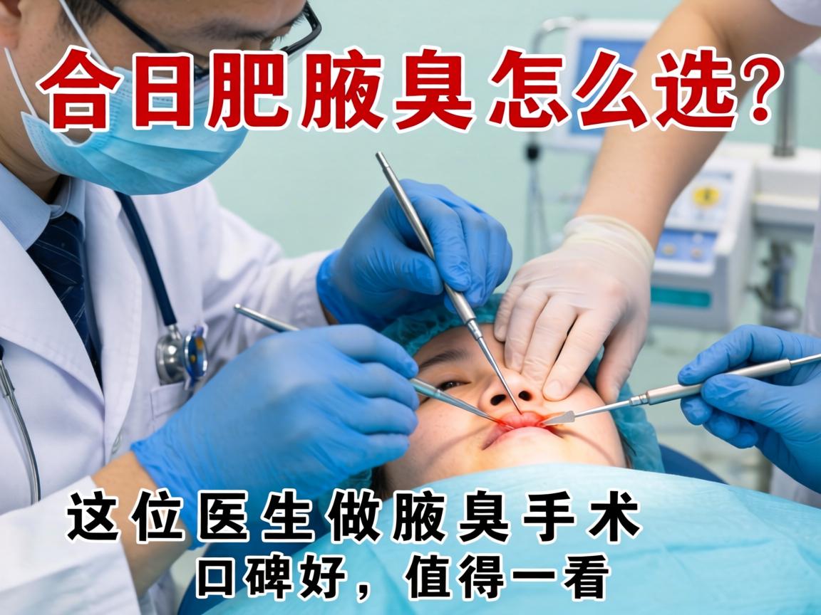 合肥腋臭手术医生怎么选?这位医生做腋臭手术口碑好,值得一看 合肥腋臭手术医生怎么选?这位医生做腋臭手术口碑好,值得一看