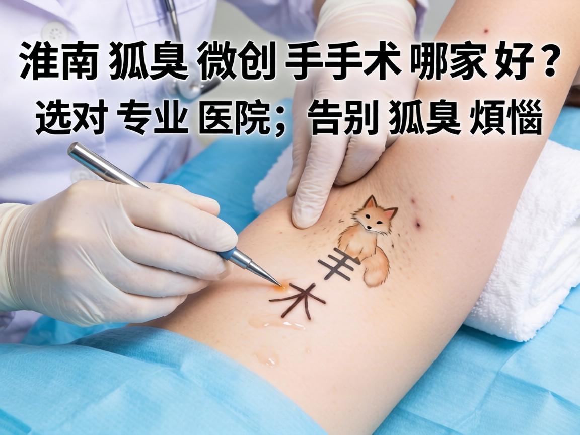 淮南狐臭微创手术哪家好？选对专业医院，告别狐臭烦恼