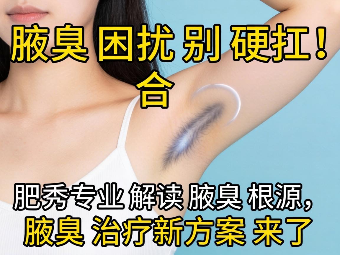 腋臭困扰别硬扛!合肥腋秀专业解读腋臭根源,腋臭治疗新方案来了 腋臭困扰别硬扛!合肥腋秀专业解读腋臭根源,腋臭治疗新方案来了