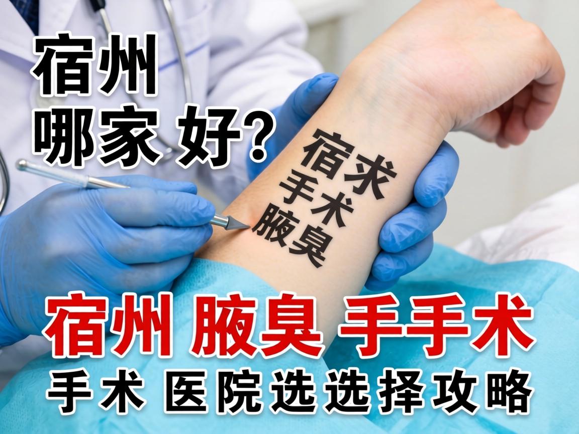 宿州腋臭手术哪家好?宿州腋臭手术医院选择攻略 宿州腋臭手术哪家好?宿州腋臭手术医院选择攻略