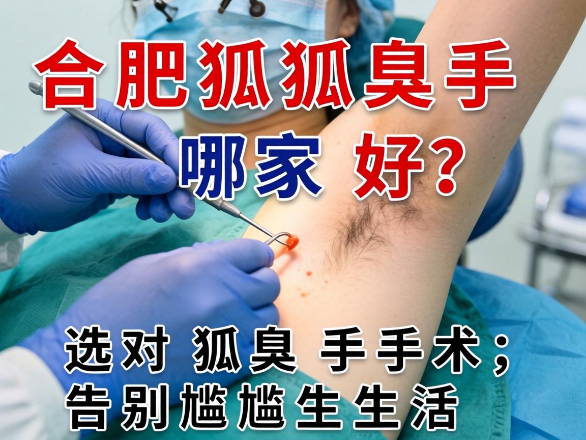 合肥狐臭手术哪家好?选对狐臭手术,告别尴尬生活 合肥狐臭手术哪家好?选对狐臭手术,告别尴尬生活