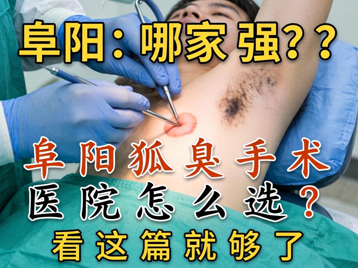 阜阳狐臭手术哪家强?阜阳狐臭手术医院怎么选?看这篇就够了 阜阳狐臭手术哪家强?阜阳狐臭手术医院怎么选?看这篇就够了