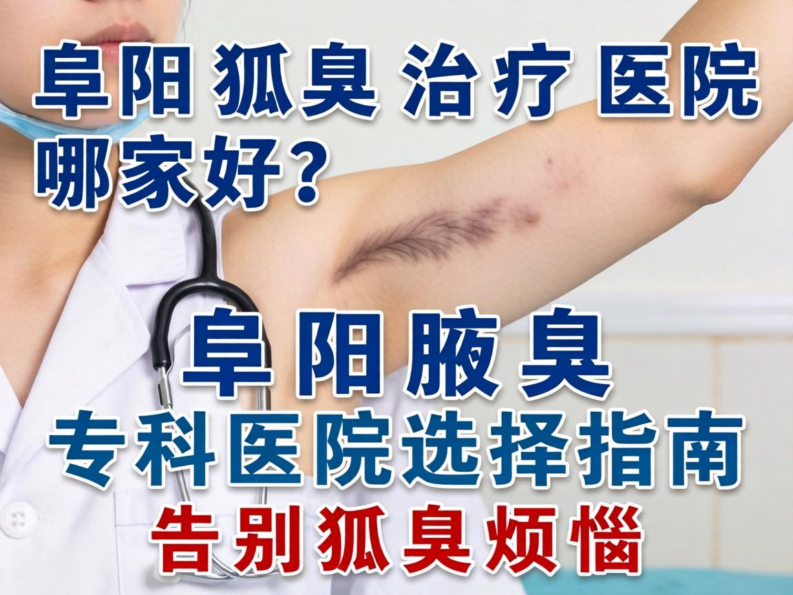 阜阳狐臭治疗医院哪家好?阜阳腋臭专科医院选择指南,告别狐臭烦恼 阜阳狐臭治疗医院哪家好?阜阳腋臭专科医院选择指南,告别狐臭烦恼