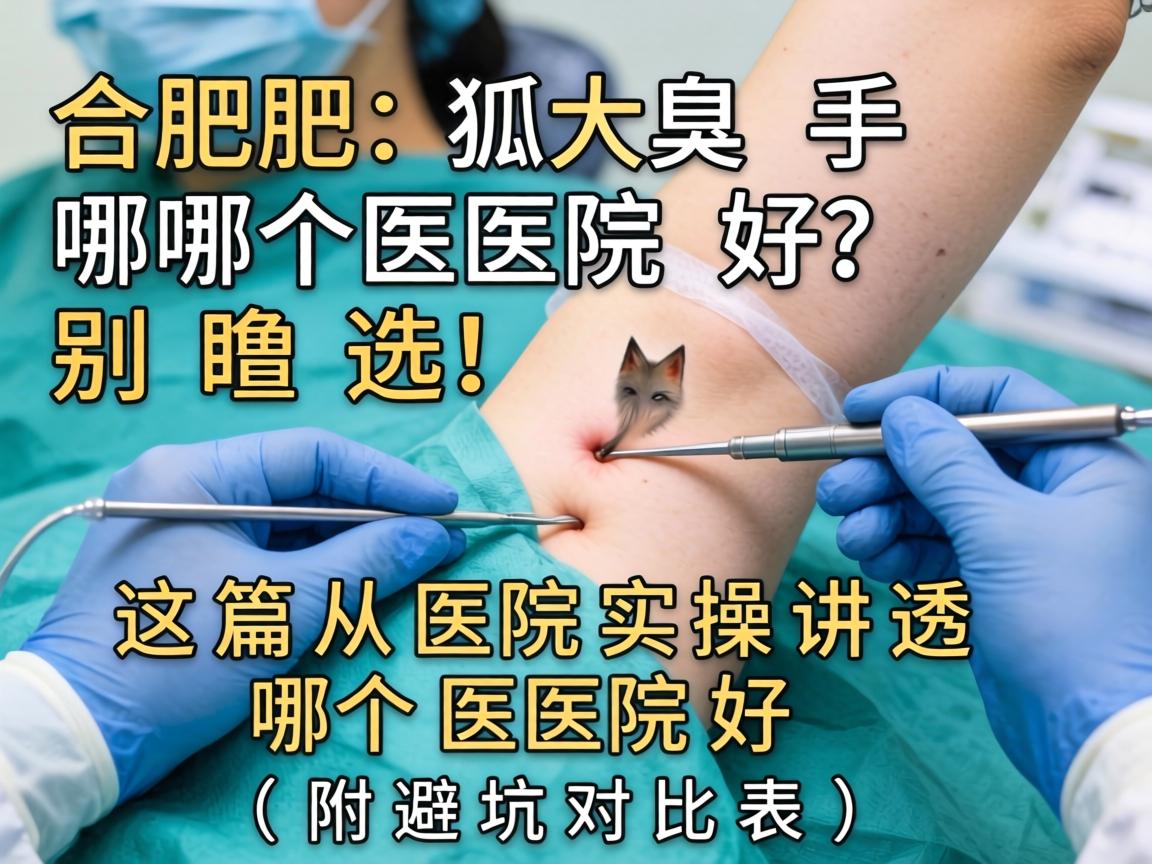 合肥狐臭手术哪个医院好？别瞎选！这篇从医院实操讲透哪个医院好（附避坑对比表）