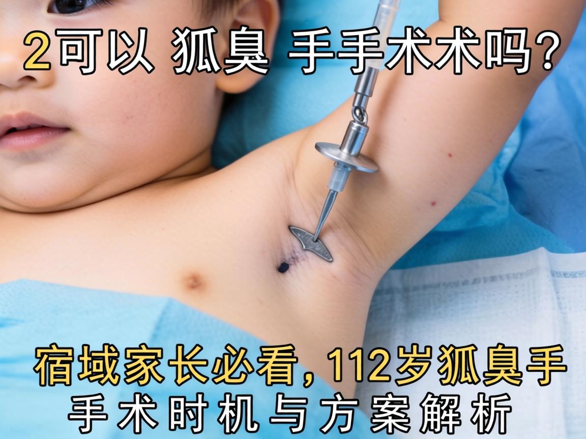 12岁可以狐臭手术吗？宿州家长必看，12岁狐臭手术时机与方案解析