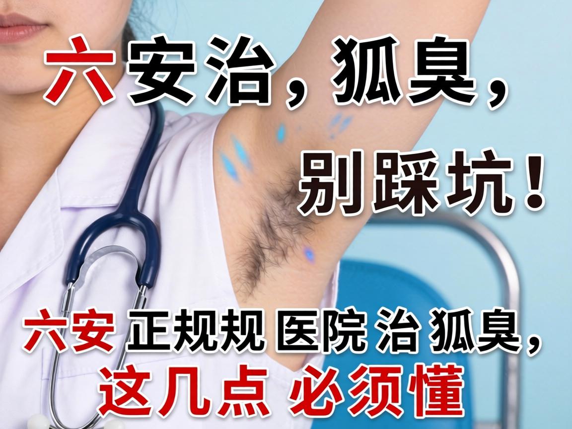 六安治狐臭,别踩坑!六安正规医院治狐臭,这几点必须懂 六安治狐臭,别踩坑!六安正规医院治狐臭,这几点必须懂