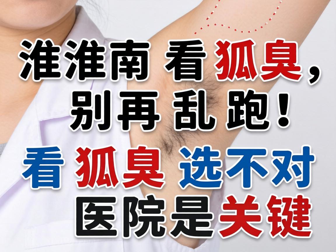 淮南看狐臭,别再乱跑!看狐臭选对医院是关键 淮南看狐臭,别再乱跑!看狐臭选对医院是关键