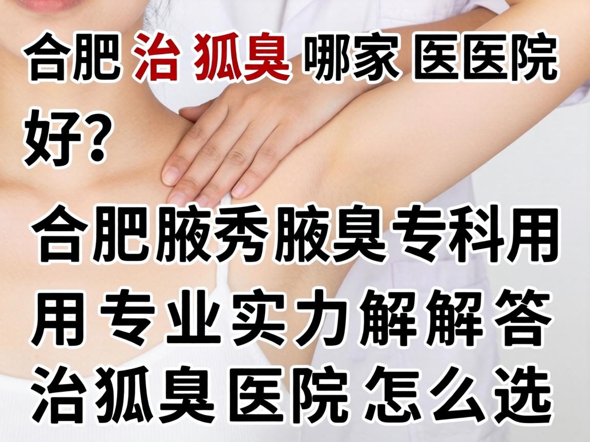 合肥治狐臭哪家医院好?合肥腋秀腋臭专科用专业实力解答治狐臭医院怎么选 合肥治狐臭哪家医院好?合肥腋秀腋臭专科用专业实力解答治狐臭医院怎么选