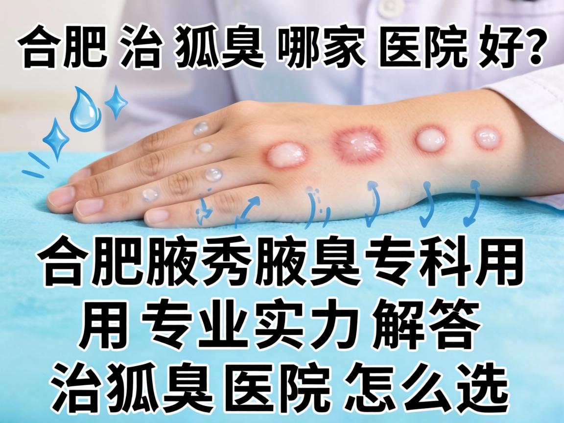 合肥治狐臭哪家医院好?合肥腋秀腋臭专科用专业实力解答治狐臭医院怎么选 合肥治狐臭哪家医院好?合肥腋秀腋臭专科用专业实力解答治狐臭医院怎么选