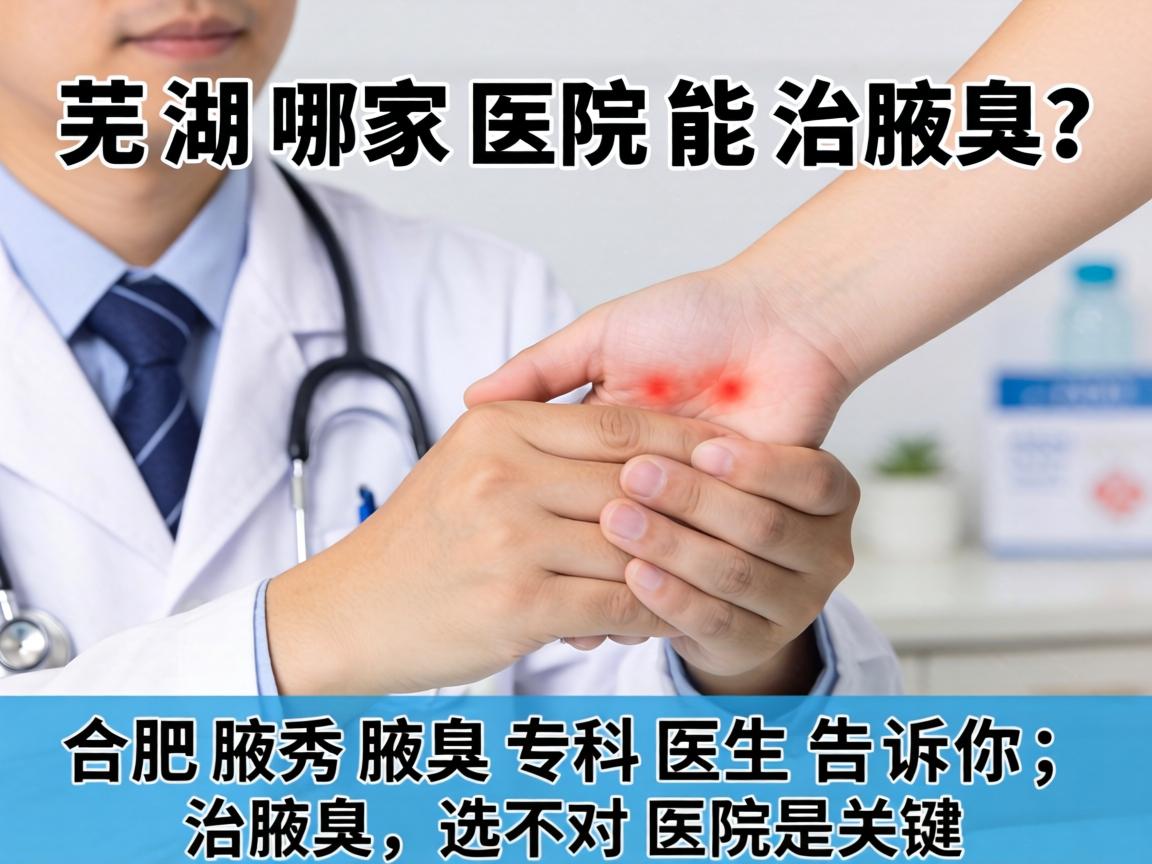 芜湖哪家医院能治腋臭?合肥腋秀腋臭专科医生告诉你,治腋臭,选对医院是关键 芜湖哪家医院能治腋臭?合肥腋秀腋臭专科医生告诉你,治腋臭,选对医院是关键