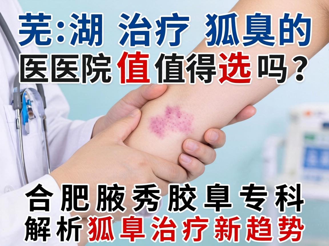 芜湖治疗狐臭的医院值得选吗?合肥腋秀腋臭专科解析狐臭治疗新趋势 芜湖治疗狐臭的医院值得选吗?合肥腋秀腋臭专科解析狐臭治疗新趋势
