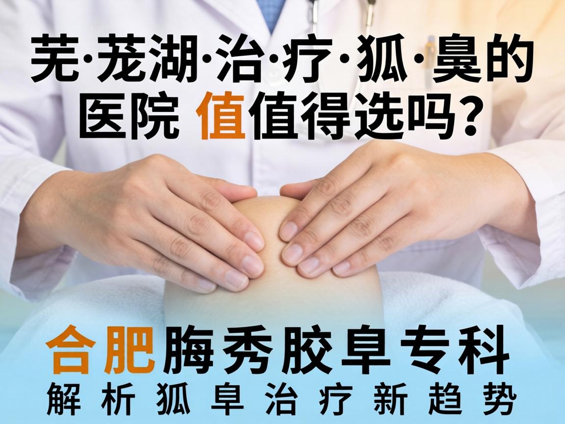 芜湖治疗狐臭的医院值得选吗?合肥腋秀腋臭专科解析狐臭治疗新趋势 芜湖治疗狐臭的医院值得选吗?合肥腋秀腋臭专科解析狐臭治疗新趋势