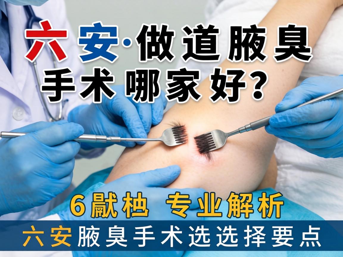 六安做腋臭手术哪家好?专业解析六安腋臭手术选择要点 六安做腋臭手术哪家好?专业解析六安腋臭手术选择要点