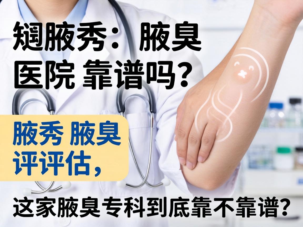 腋秀腋臭医院靠谱吗？腋秀腋臭评估，这家腋臭专科到底靠不靠谱？