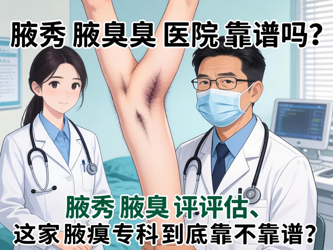 腋秀腋臭医院靠谱吗？腋秀腋臭评估，这家腋臭专科到底靠不靠谱？