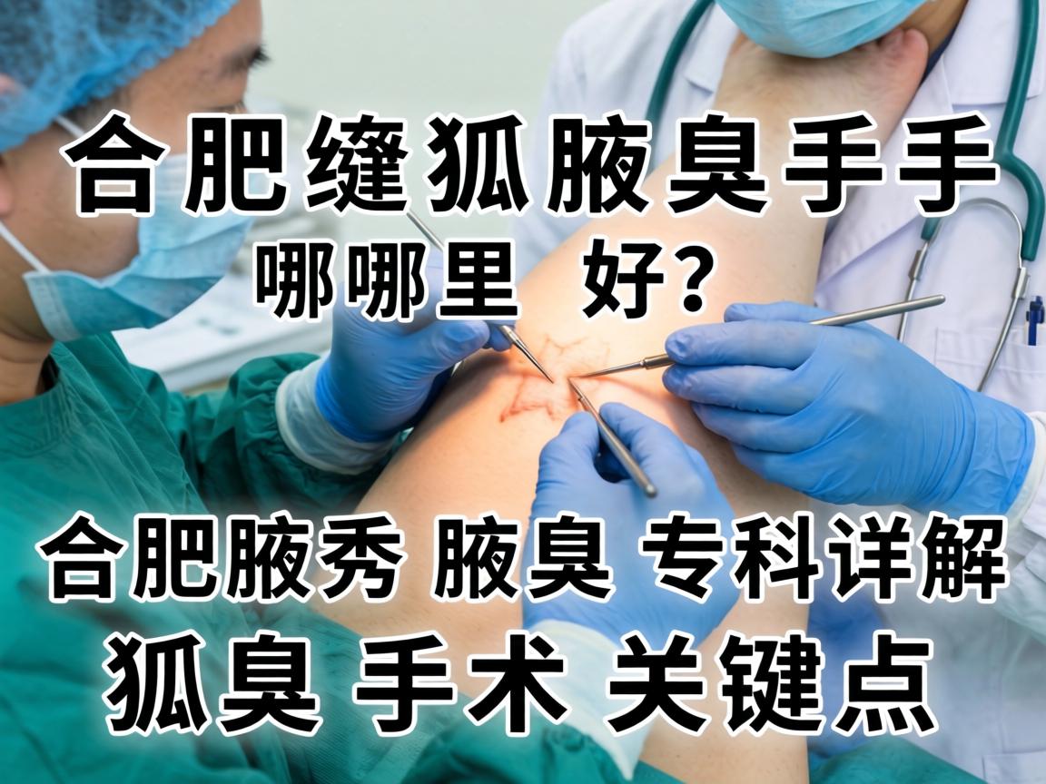 合肥狐臭手术哪里好?合肥腋秀腋臭专科详解狐臭手术关键点 合肥狐臭手术哪里好?合肥腋秀腋臭专科详解狐臭手术关键点
