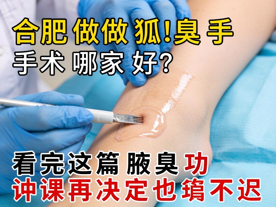 合肥做狐臭手术哪家好?看完这篇腋臭功课再决定也不迟 合肥做狐臭手术哪家好?看完这篇腋臭功课再决定也不迟
