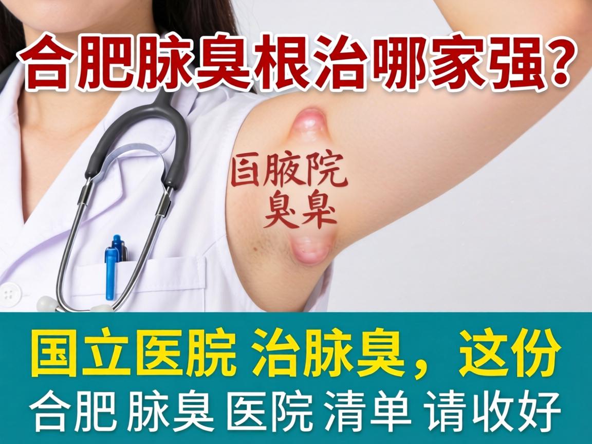 合肥腋臭根治哪家强?国立医院治腋臭,这份合肥腋臭医院清单请收好 合肥腋臭根治哪家强?国立医院治腋臭,这份合肥腋臭医院清单请收好