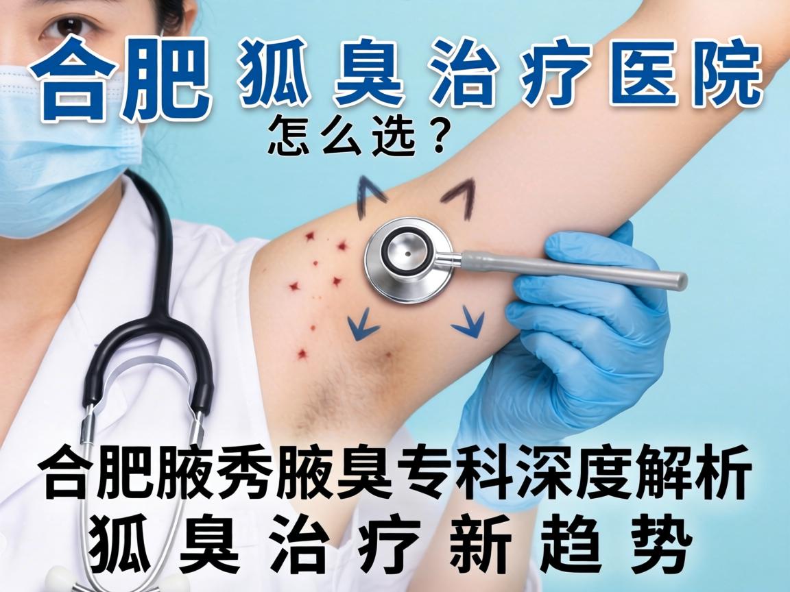 合肥狐臭治疗医院怎么选?合肥腋秀腋臭专科深度解析狐臭治疗新趋势 合肥狐臭治疗医院怎么选?合肥腋秀腋臭专科深度解析狐臭治疗新趋势