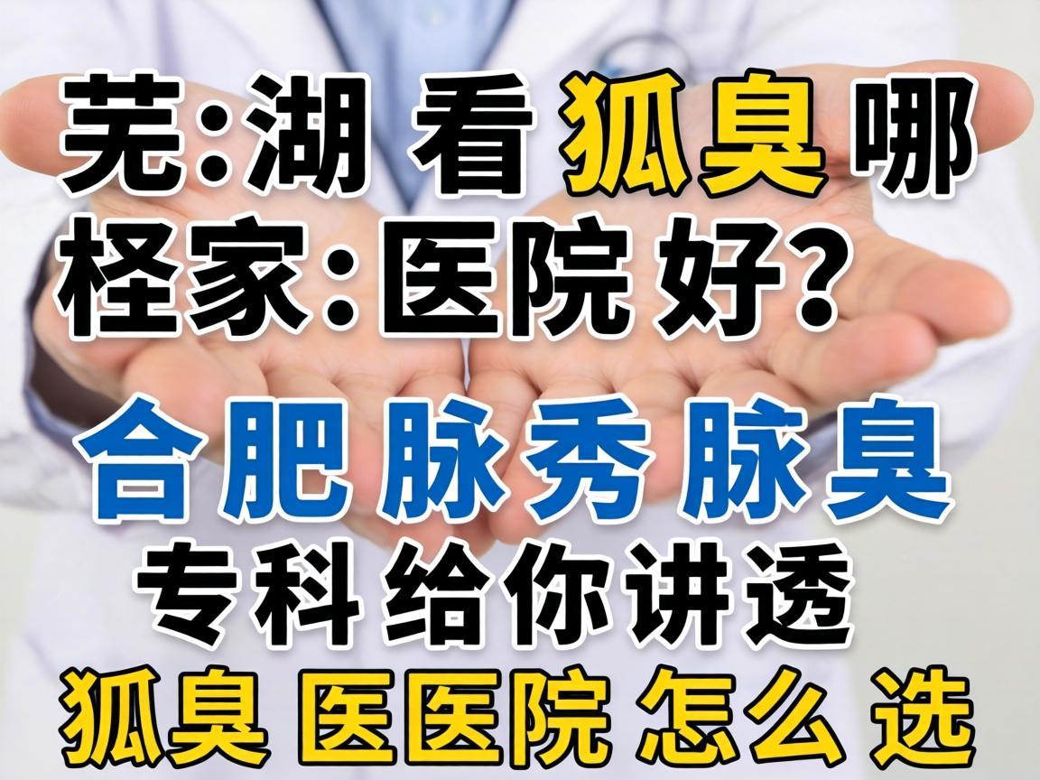 芜湖看狐臭哪家医院好?合肥腋秀腋臭专科给你讲透狐臭医院怎么选 芜湖看狐臭哪家医院好?合肥腋秀腋臭专科给你讲透狐臭医院怎么选