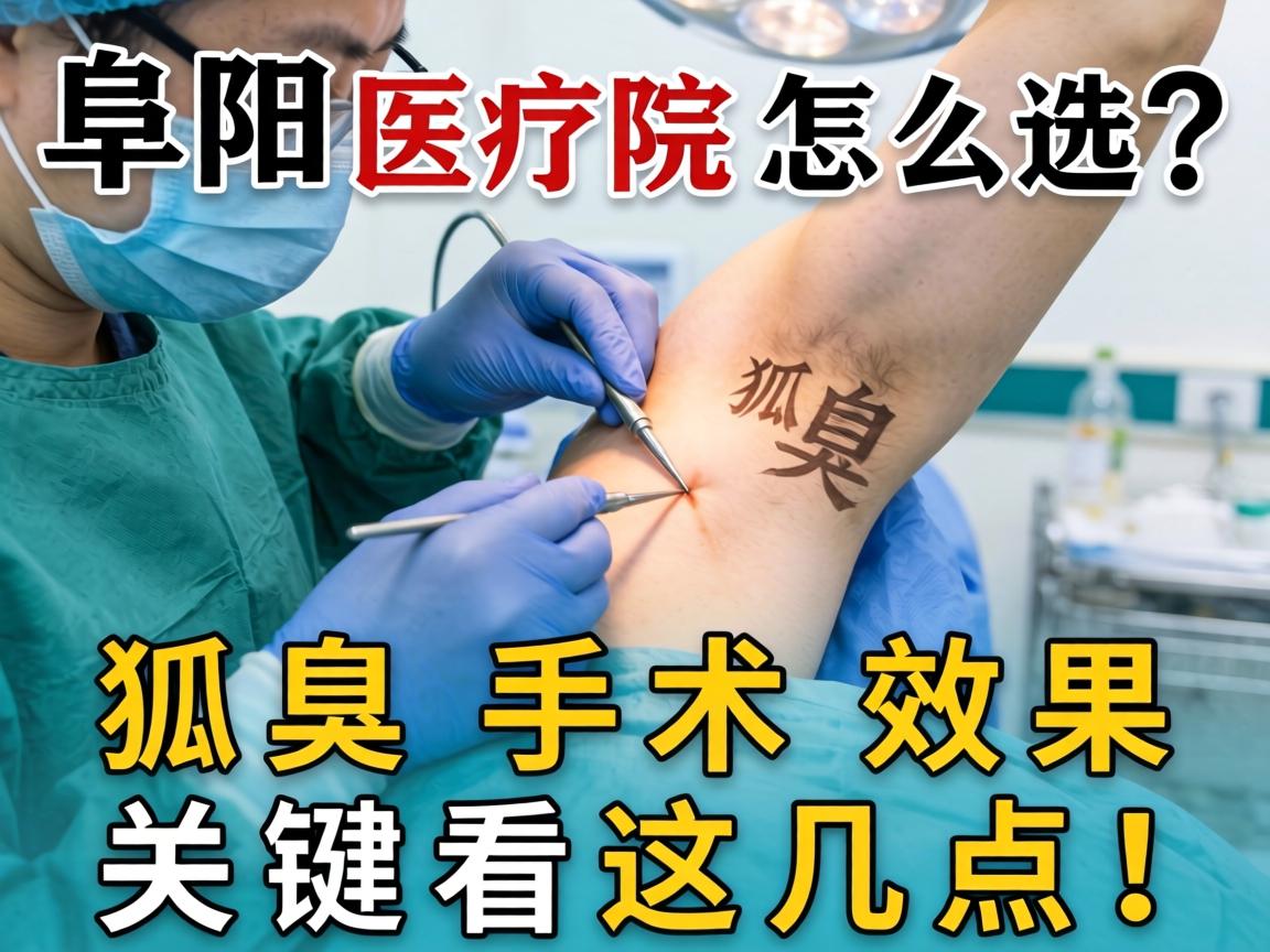 阜阳狐臭手术医院怎么选?狐臭手术效果关键看这几点! 阜阳狐臭手术医院怎么选?狐臭手术效果关键看这几点!