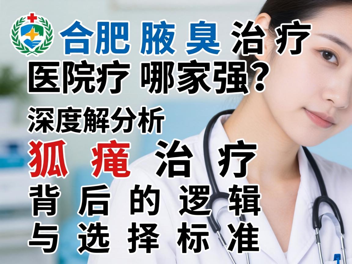 合肥腋臭治疗医院哪家强?深度解析狐臭治疗背后的逻辑与选择标准 合肥腋臭治疗医院哪家强?深度解析狐臭治疗背后的逻辑与选择标准