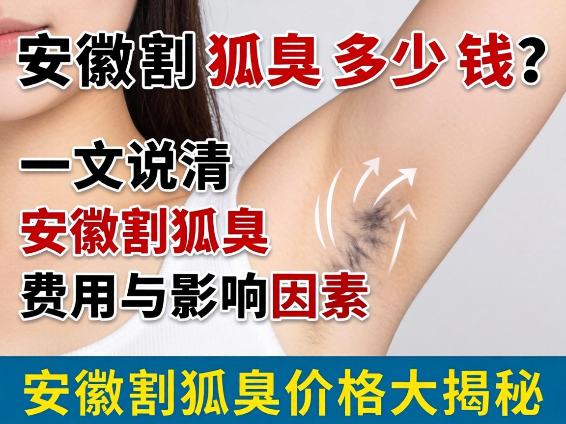 安徽割狐臭多少钱?一文说清安徽割狐臭费用与影响因素,安徽割狐臭价格大揭秘 安徽割狐臭多少钱?一文说清安徽割狐臭费用与影响因素,安徽割狐臭价格大揭秘