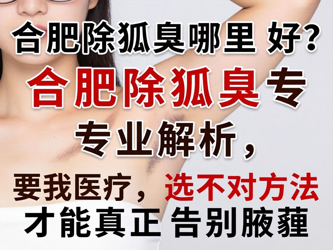 合肥除狐臭哪里好?合肥除狐臭专业解析,选对方法才能真正告别腋臭 合肥除狐臭哪里好?合肥除狐臭专业解析,选对方法才能真正告别腋臭