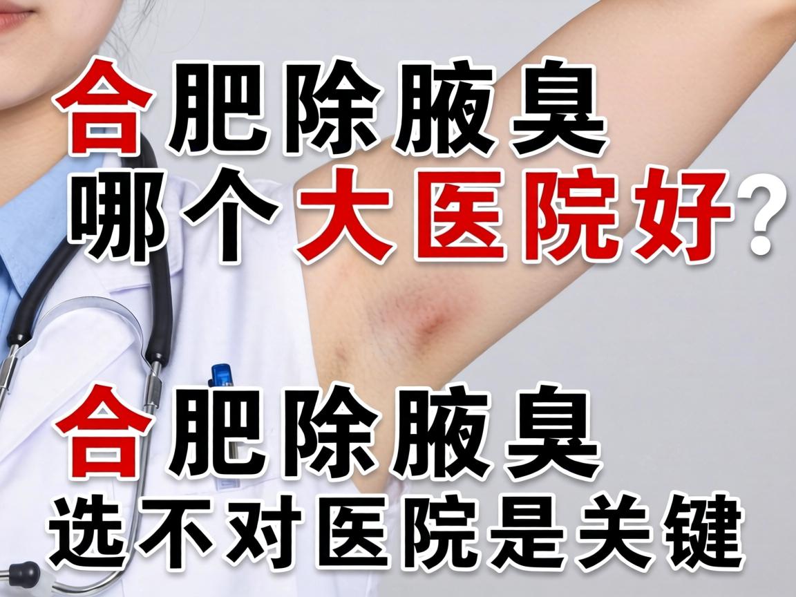 合肥除腋臭哪个大医院好?合肥除腋臭选对医院是关键 合肥除腋臭哪个大医院好?合肥除腋臭选对医院是关键