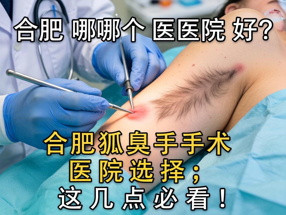 合肥狐臭手术哪个医院好?合肥狐臭手术医院选择,这几点必看! 合肥狐臭手术哪个医院好?合肥狐臭手术医院选择,这几点必看!