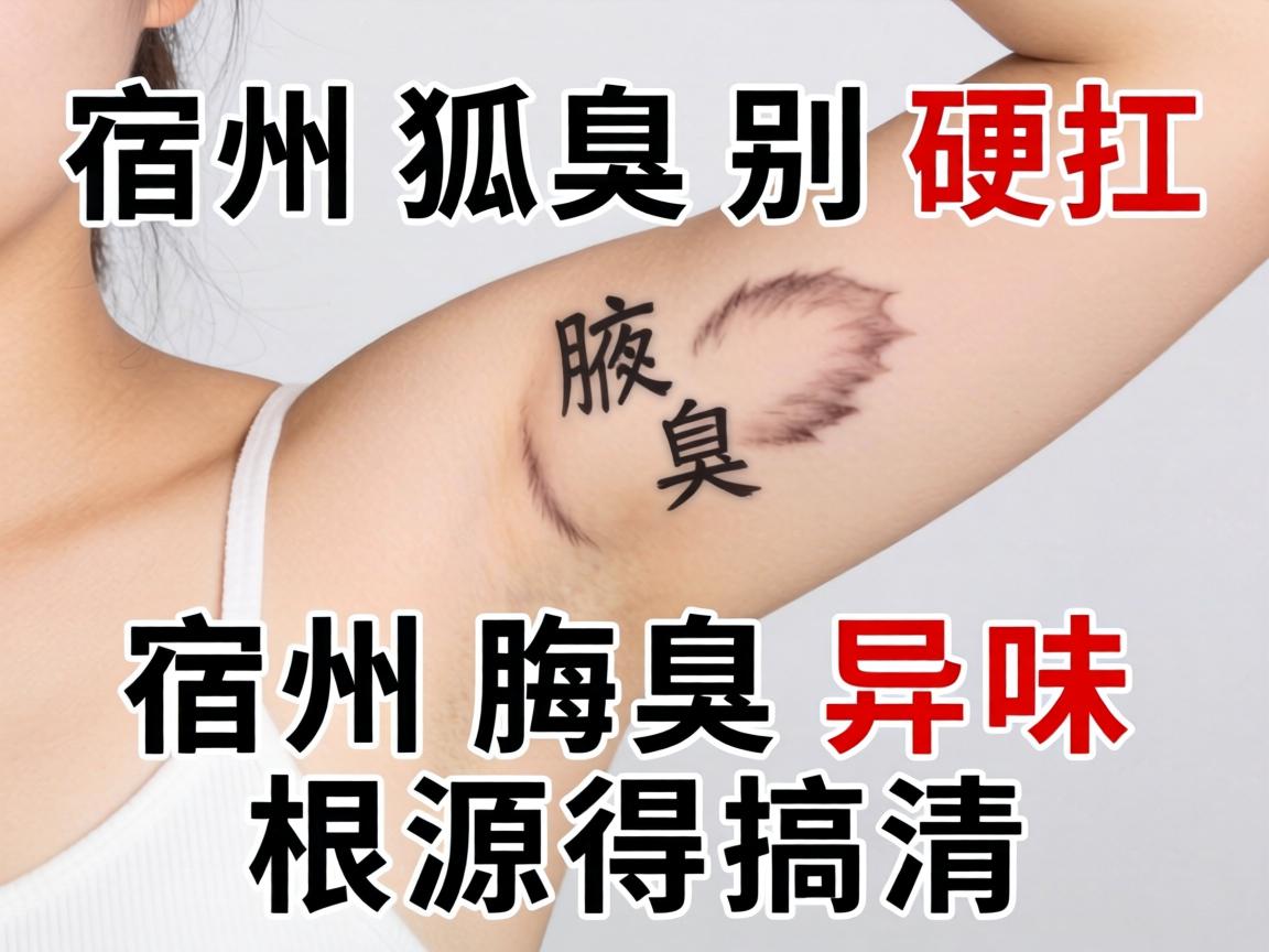 宿州狐臭别硬扛,宿州腋臭异味根源得搞清 宿州狐臭别硬扛,宿州腋臭异味根源得搞清