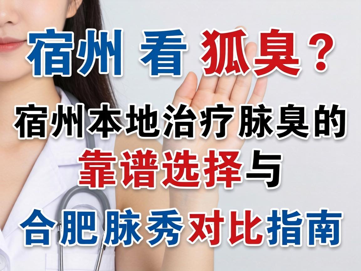 宿州看狐臭？宿州本地治疗腋臭的靠谱选择与合肥腋秀对比指南