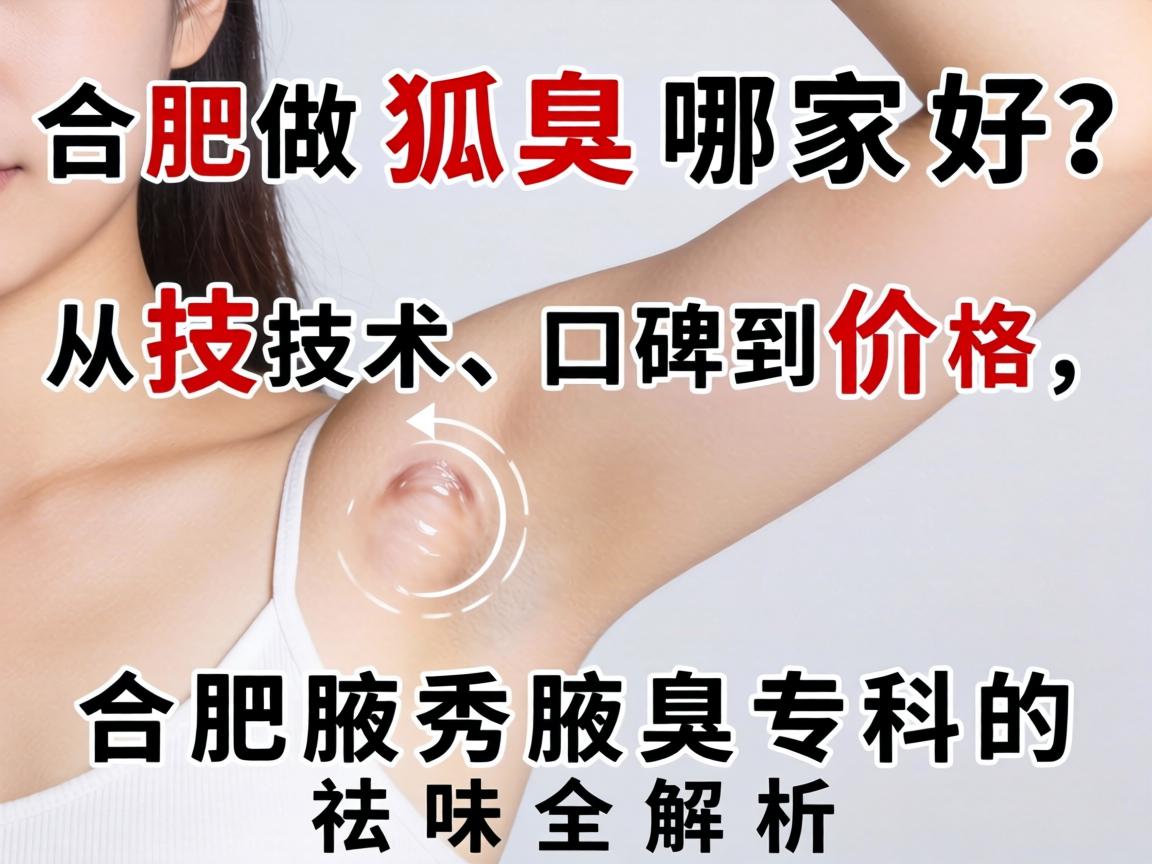 合肥做狐臭哪家好?从技术、口碑到价格,合肥腋秀腋臭专科的祛味全解析 合肥做狐臭哪家好?从技术、口碑到价格,合肥腋秀腋臭专科的祛味全解析