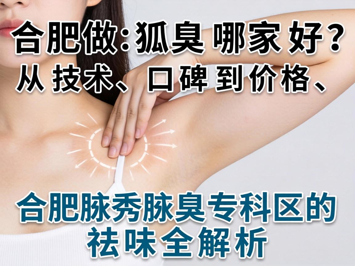 合肥做狐臭哪家好?从技术、口碑到价格,合肥腋秀腋臭专科的祛味全解析 合肥做狐臭哪家好?从技术、口碑到价格,合肥腋秀腋臭专科的祛味全解析