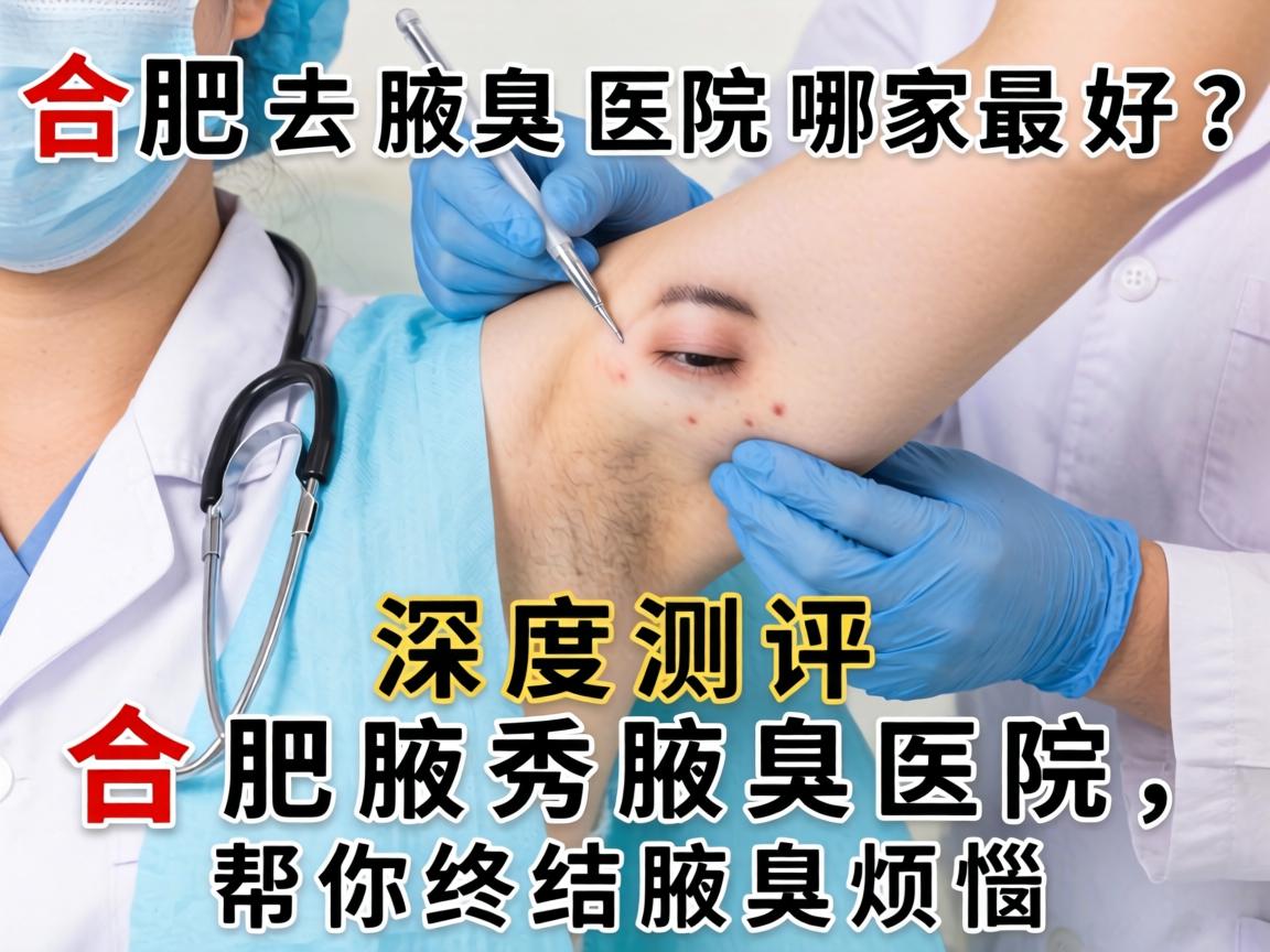 合肥去腋臭医院哪家最好？深度测评合肥腋秀腋臭医院，帮你终结腋臭烦恼