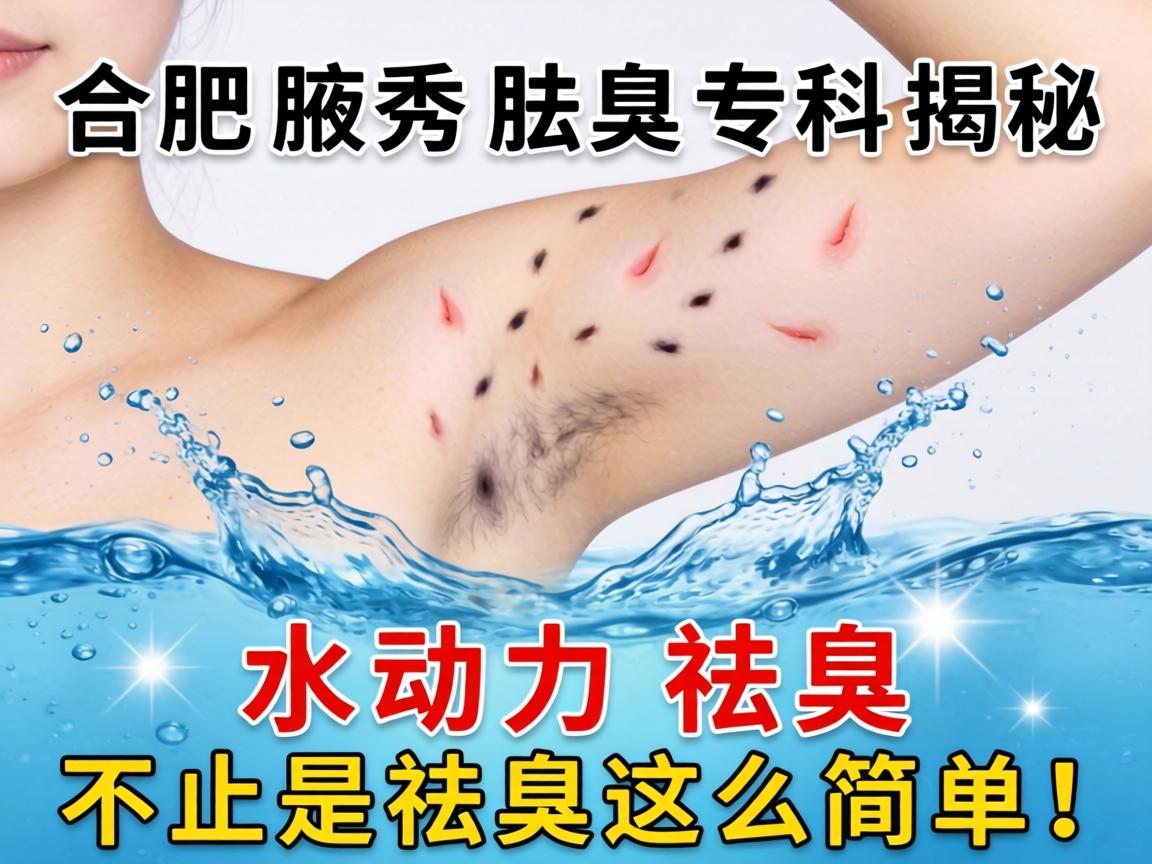 合肥腋秀腋臭专科揭秘,水动力祛臭,不止是祛臭这么简单! 合肥腋秀腋臭专科揭秘,水动力祛臭,不止是祛臭这么简单!