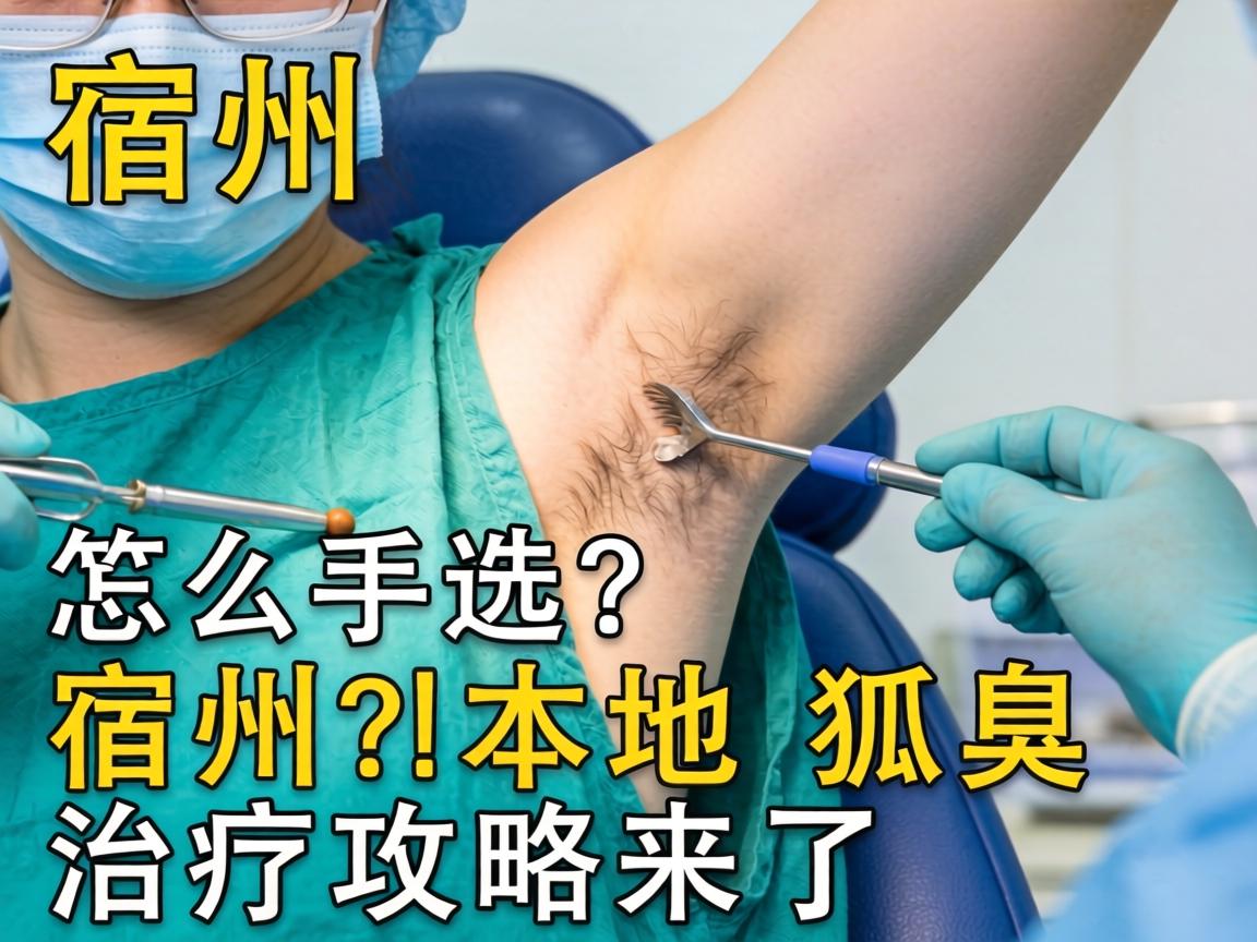 宿州狐臭手术医院怎么选?宿州本地狐臭治疗攻略来了 宿州狐臭手术医院怎么选?宿州本地狐臭治疗攻略来了