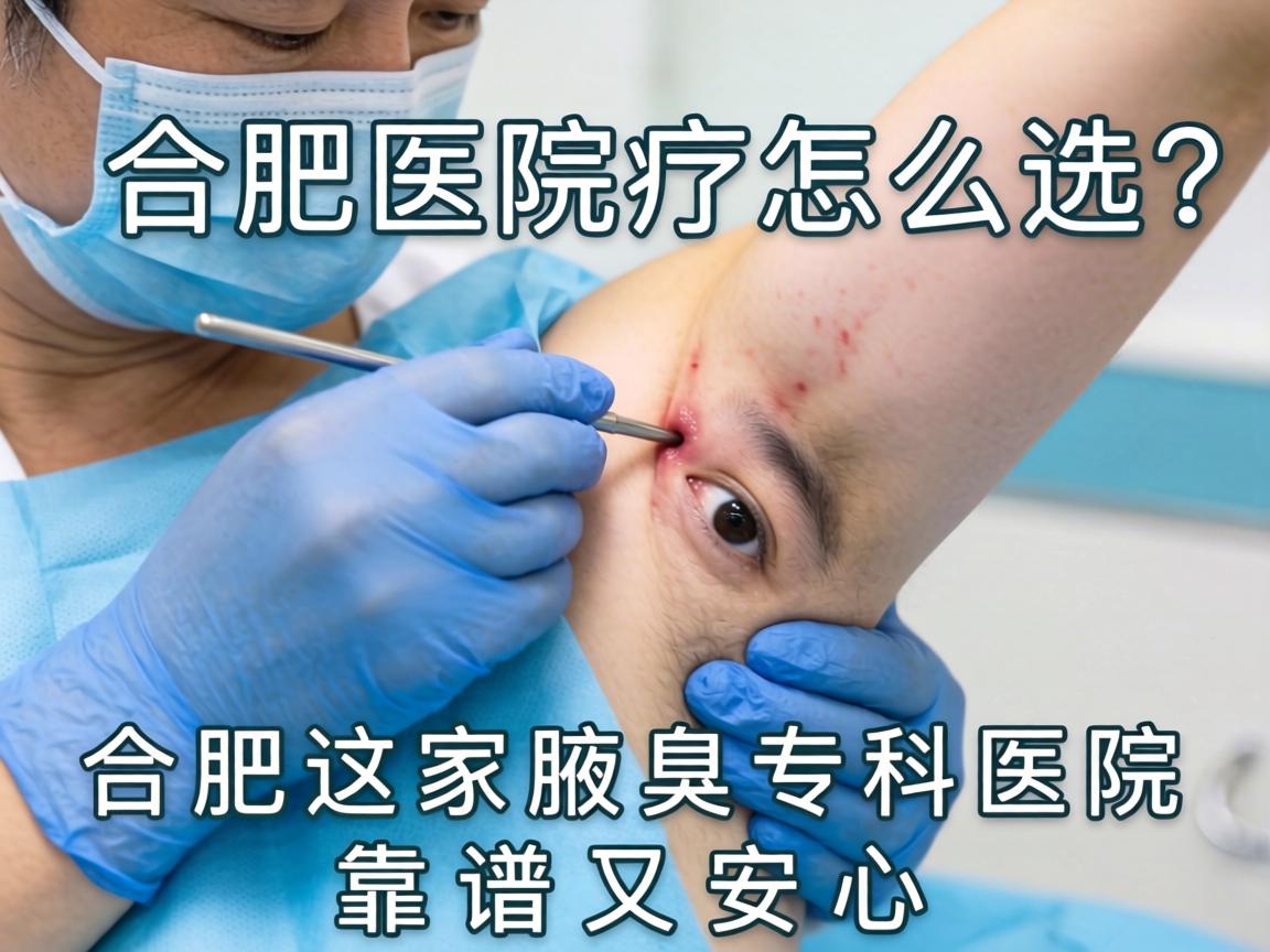 合肥腋臭手术医院怎么选?合肥这家腋臭专科医院靠谱又安心 合肥腋臭手术医院怎么选?合肥这家腋臭专科医院靠谱又安心