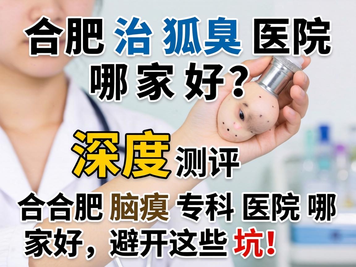 合肥治狐臭医院哪家好？深度测评合肥腋臭专科医院哪家好，避开这些坑！