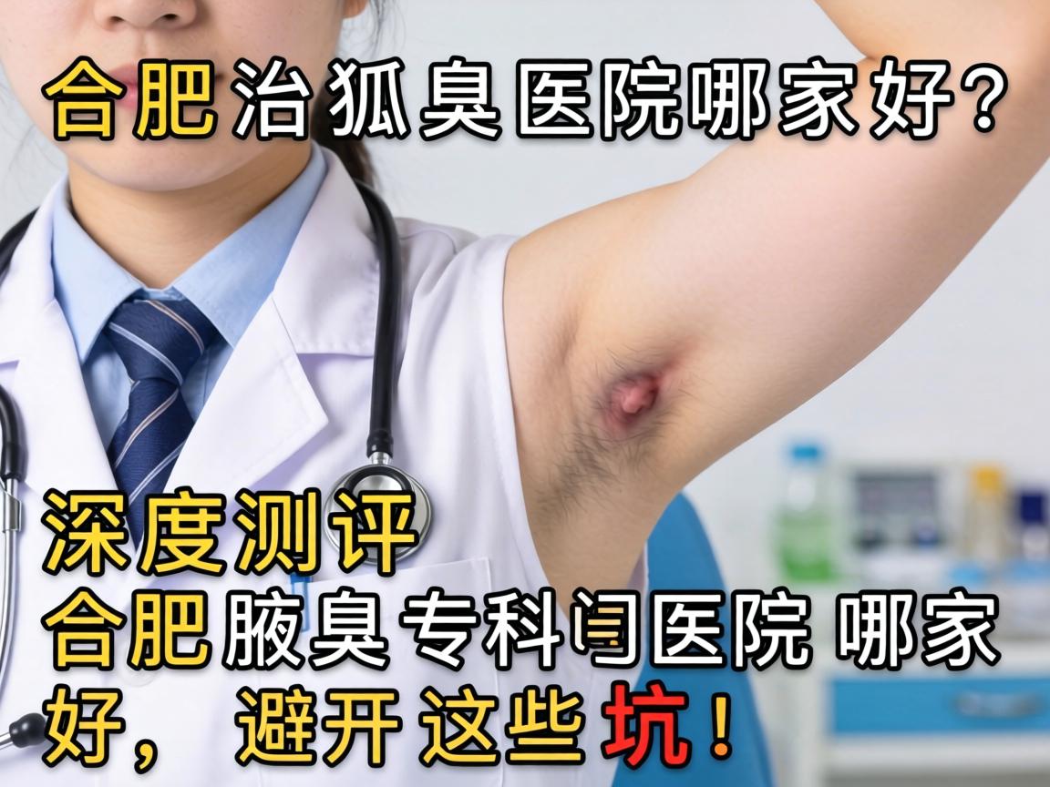 合肥治狐臭医院哪家好？深度测评合肥腋臭专科医院哪家好，避开这些坑！