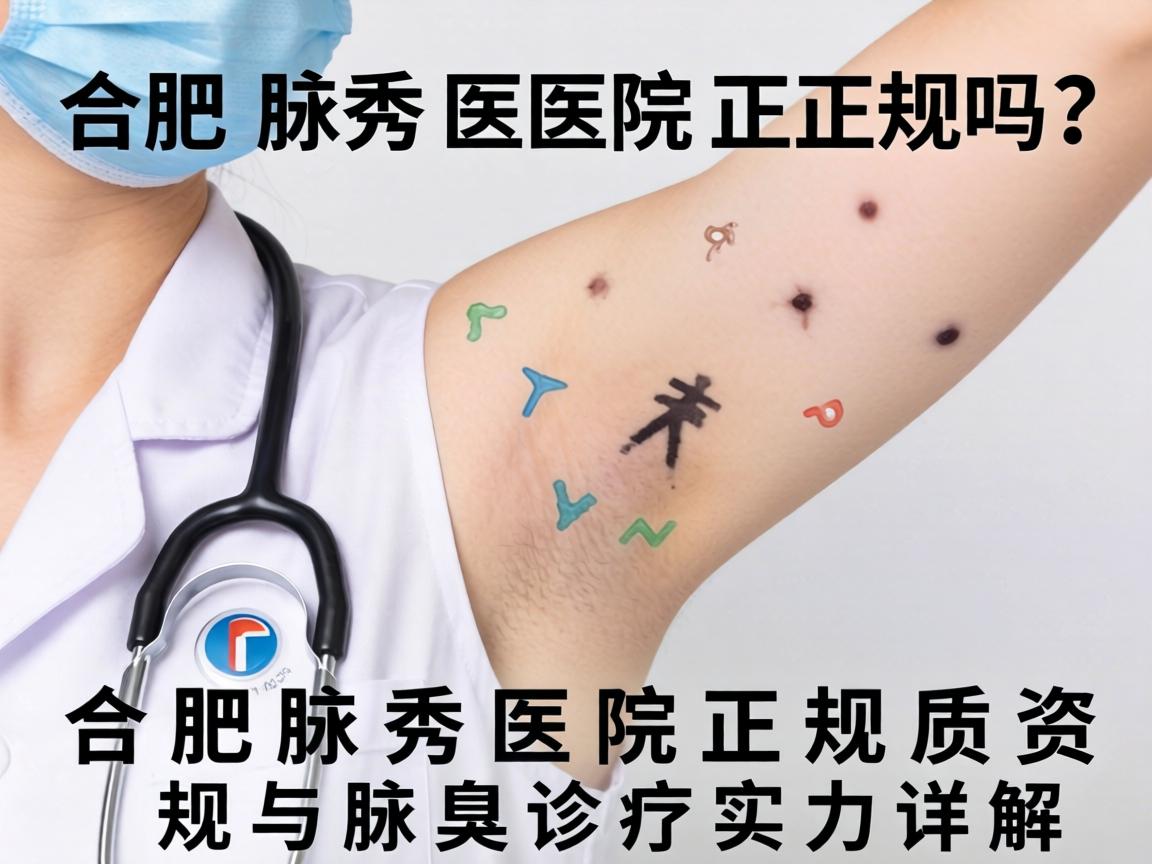 合肥腋秀医院正规吗？合肥腋秀医院正规资质与腋臭诊疗实力详解