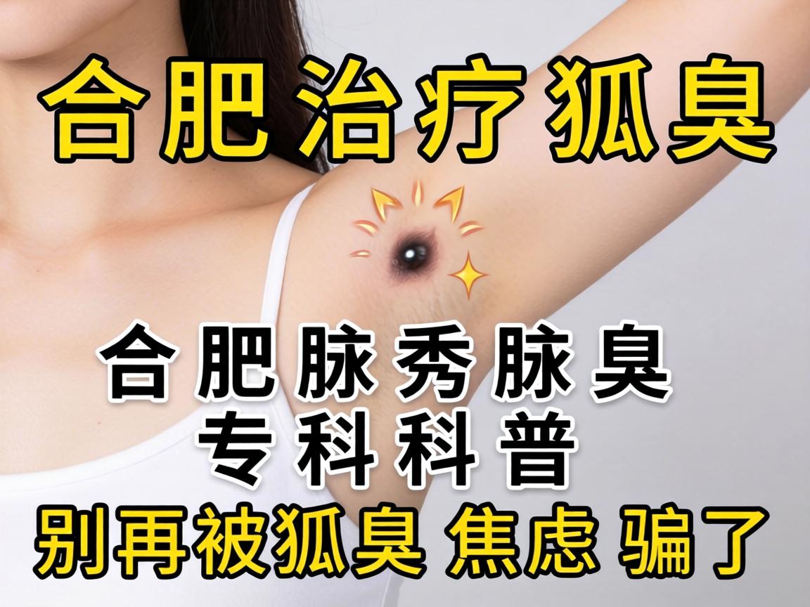 合肥治疗狐臭，合肥腋秀腋臭专科科普，别再被狐臭焦虑骗了